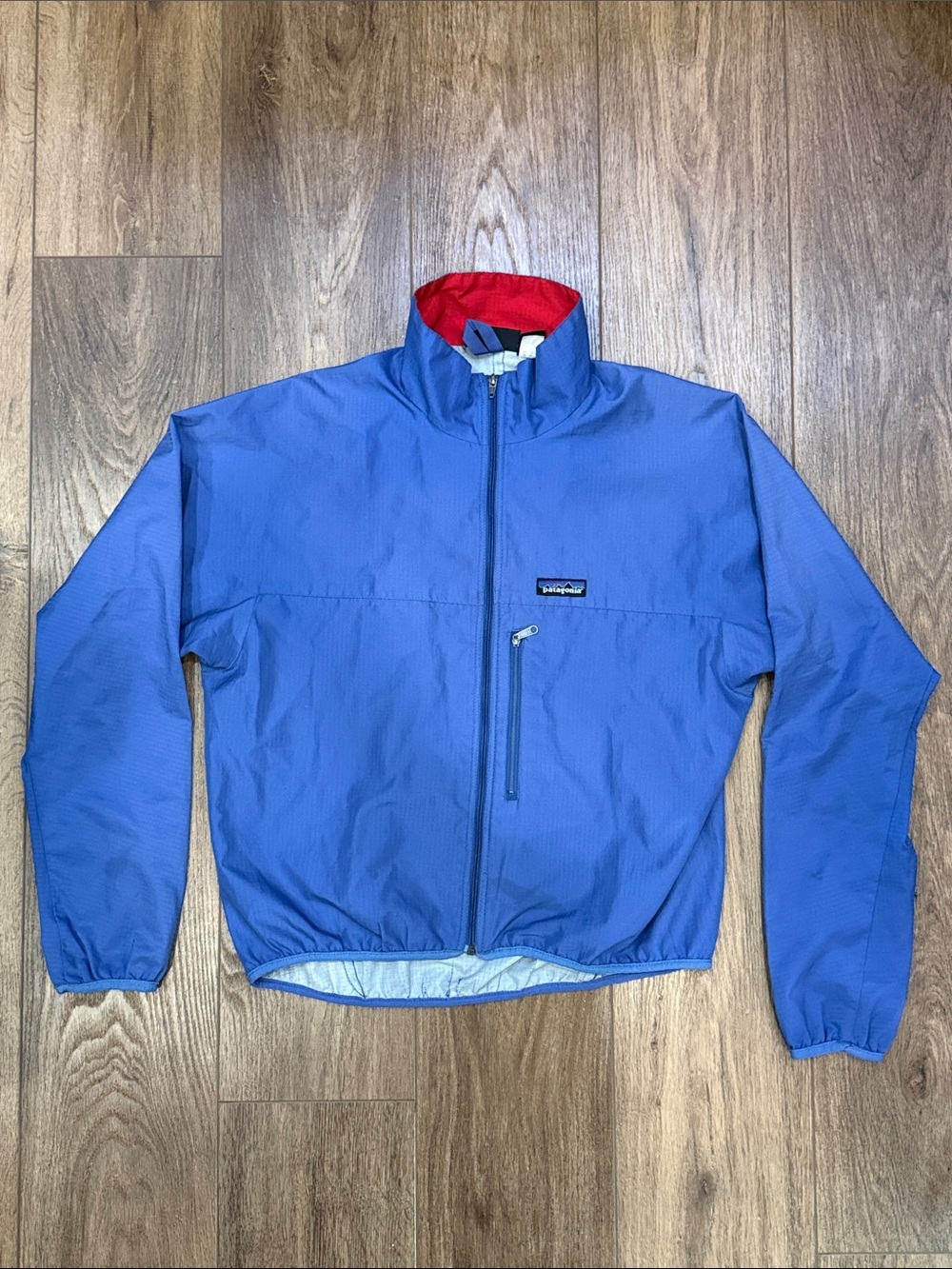 Patagonia Blue Windbreaker Jacket